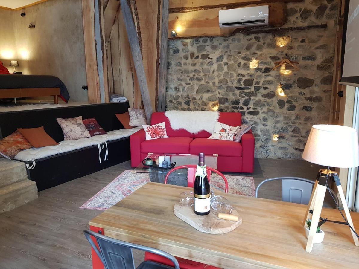 Вилла Ancien Cuvage Du Beaujolais - Studio Tout Confort Saint-Didier-sur-Beaujeu Экстерьер фото