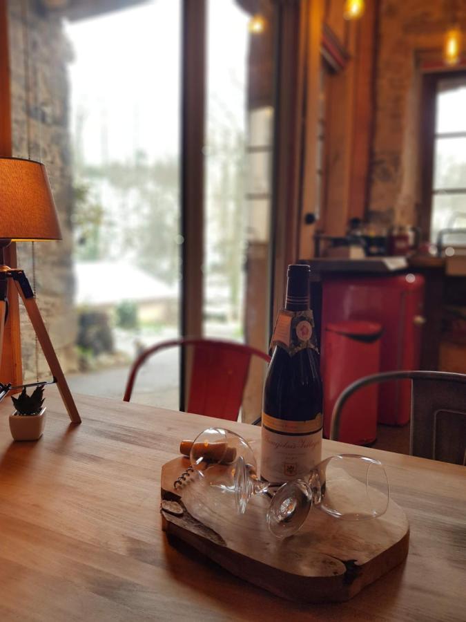 Вилла Ancien Cuvage Du Beaujolais - Studio Tout Confort Saint-Didier-sur-Beaujeu Экстерьер фото