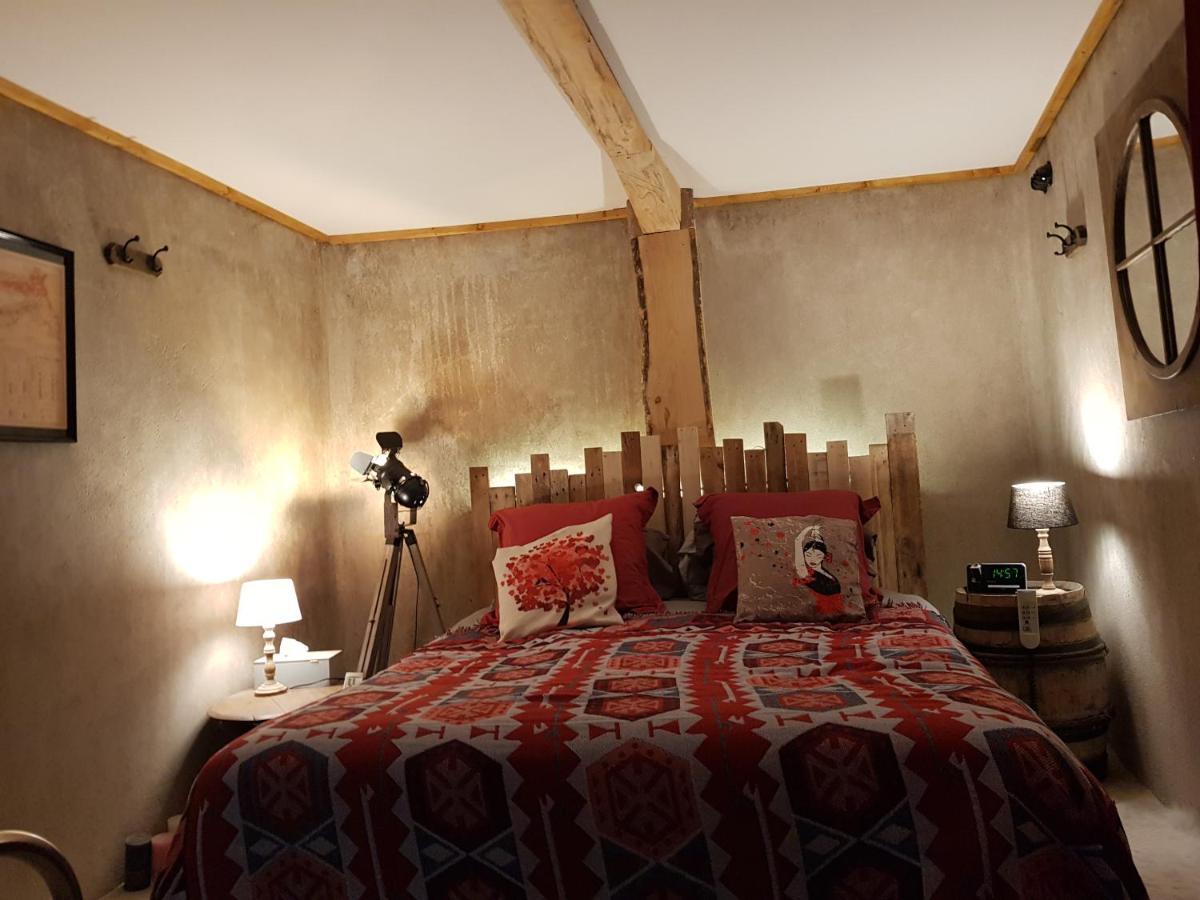 Вилла Ancien Cuvage Du Beaujolais - Studio Tout Confort Saint-Didier-sur-Beaujeu Экстерьер фото